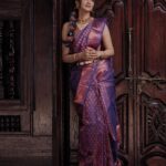 Nimika Ratnakar Instagram - Always stay connected to your roots 🍂🍁🍃 #soulsearching Styled by : @new.princess.salon Makeup & hair : Sharmila @new.princess.salon Jewellery: @new.princess.salon Photography: @prasadimages Location: @heritage.villaa Saree: @manikya_silks_suits Blouse: @thechunari #dboss #darshanthoogudeepasrinivas #challengingstardarshan #d56 #kaatera #actor #model #trending #trend #kabza #kannada #kannadaactress #sandalwood #photooftheday #photography #ethnicwear #kranti #nimika #nimikaratnakar #pushpavati