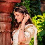 Nimika Ratnakar Instagram - There is a Princess inside all of us 👑 Jewellery: @rentingstoli Location: @elementscelebratebangalore Makeup: @makeoverbysamridhi_ram Hair stylist: @sumamakeover Photographer: @vikasphotofactory Designer : @rentyourlook_by_chandangowda #dboss #darshanthoogudeepasrinivas #challengingstardarshan #d56 #kaatera #actor #model #tumtum #trending #trend #kannada #kannadaactress #sandalwood #photooftheday #photography #ethnicwear #kranti #nimika #nimikaratnakar #pushpavati Elements Celebrate
