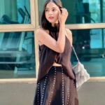 Nitanshi Goel Instagram - Chasing dreams and catching stars 🤍🦋✨ #nitanshigoel #nitanshi #nitanshians #kpop #princess #💜 #🤍