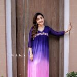 Nithya Das Instagram – 💜out fit @vihania_designz  @anjali.fashionstories seeruscollections make up @sruthisai_official  Clicks @raka_8_  @seeruscollections