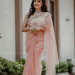 Nithya Das Instagram - Your eyes shine when your heart is happy Outfit: @ioara_couture Styling: @anjali.fashionstories H&M: @sruthisai_official Clicks: @98craftman Ornaments: @seeruscollections