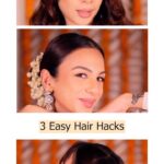 Nitibha Kaul Instagram - 3 super easy hacks to get your festive hair game on point with the Loreal Paris Extraordinary Oil Serum 💛 @lorealparis @amazonfashionin Wearing @shivaliahmedabad #AD #ExOilSerumToShine #ExOilSerum #LorealParisIndia #ad