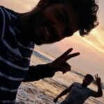 Nixen Instagram - Happiness 💕💯 Thiruvanmiyur beach