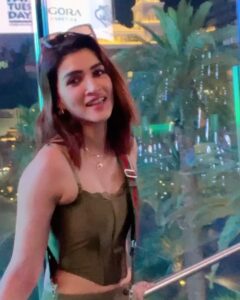 Nupur Sanon Instagram - |-| appy Birthday to the most beautiful human-the bestest sister-the loyalest best friend-I can keep HYPHEN-ing the nicest things to you ‘cause that’s who you are! Perfect! 
When I was growing up … I remember always have one question when I looked at you,my big sister- God, how is she so perfect? How can she be so beautiful, so loving , so kind , so responsible,so intelligent,so caring , so EVERYTHING all at once! 
You’ve set the bar so damn high for the kind of people I want around me Krits…and that has always easily protected me from the wrong people…because I knew what was Right , what felt right .. from the beginning.. and that right has always been YOU :) 
I love you 🫂 
Here’s praying to god for sending happiness and the right kind of love in your life..your kind of love..the rare one ! ❤️ Keep flying high my 🦋 butterfly! 
To roaming the entire world together with my girl! To having the bestest emotional moments together! To sticking through all the ups and downs life throws at us! Forever🧿
You have my heart for life! 🤝🏻

@kritisanon
