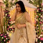 Pakhi Hegde Instagram - Dil jhoom jhoom jaaye 🫅 . . . Had this princess feel with this beautiful outfit 🤩 Doesn’t this song suit well to it? Styling : @tiara_gal @akansha.27 Outfit : @anishashettyofficial . . . #pakkhi #pakkhihegde #pakhi #pakhihegde #fyp #trendingsongs #trendingnow #trend
