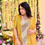 Pakhi Hegde Instagram - 🍊 Styled by : @tiara_gal @akansha.27 Assisted by : @stylebypriyankaa Outfit - @arpitasulakshana @stylebyriyajn #pakkhi #pakkhihegde #pakhi #pakhihegde #fyp #instagood #instagram #instadaily #reelsinstagram #reels #trend #trendingsongs #trendingreels #viral #viralreels