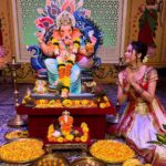 Palak Sindhwani Instagram - Mile aap Hamare Gokuldham ke Bappa se?! 🙏✨💗 . . #ganeshchaturthi #festivevibes #ootd #tmkoc #fyp #palaksindhwani