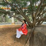Palak Sindhwani Instagram - All About my Visit at @artofliving Ashram! ❤️ One fine day, While I was a bit lost, busy working on the set, I got a call from a friend asking about whether I would like to visit the ashram and meet Gurudev, I said I would love to but I’m not sure about my schedule.🫢 She replied back saying - leave that all to Gurudev, He’ll handle everything, exactly after 5 days, I was in the Ashram, I don’t know how, when… but It just happened because it was bound to happen and I can’t express in words How I felt after meeting Him, It was so divine and magical, Truly a moment which I’m going to cherish all my life. 🦋 Thank you Gurudev for choosing me when I needed a guiding light, A friend, A mentor, My heart is full, Thank you! ✨ . . #postoftheday #instamood #gratitude #aol #artofliving #blessed #fyp #palaksindhwani
