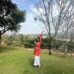 Palak Sindhwani Instagram - All About my Visit at @artofliving Ashram! ❤️ One fine day, While I was a bit lost, busy working on the set, I got a call from a friend asking about whether I would like to visit the ashram and meet Gurudev, I said I would love to but I’m not sure about my schedule.🫢 She replied back saying - leave that all to Gurudev, He’ll handle everything, exactly after 5 days, I was in the Ashram, I don’t know how, when… but It just happened because it was bound to happen and I can’t express in words How I felt after meeting Him, It was so divine and magical, Truly a moment which I’m going to cherish all my life. 🦋 Thank you Gurudev for choosing me when I needed a guiding light, A friend, A mentor, My heart is full, Thank you! ✨ . . #postoftheday #instamood #gratitude #aol #artofliving #blessed #fyp #palaksindhwani