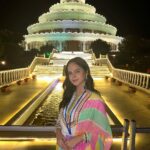 Palak Sindhwani Instagram - All About my Visit at @artofliving Ashram! ❤️ One fine day, While I was a bit lost, busy working on the set, I got a call from a friend asking about whether I would like to visit the ashram and meet Gurudev, I said I would love to but I’m not sure about my schedule.🫢 She replied back saying - leave that all to Gurudev, He’ll handle everything, exactly after 5 days, I was in the Ashram, I don’t know how, when… but It just happened because it was bound to happen and I can’t express in words How I felt after meeting Him, It was so divine and magical, Truly a moment which I’m going to cherish all my life. 🦋 Thank you Gurudev for choosing me when I needed a guiding light, A friend, A mentor, My heart is full, Thank you! ✨ . . #postoftheday #instamood #gratitude #aol #artofliving #blessed #fyp #palaksindhwani