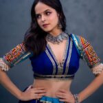 Palak Sindhwani Instagram - Kem cho?! 🦋✨ PS - New Dance cover is out on my YT channel, Click on the link in my bio to watch it now! . . Outfit - @rishh_designs Studio - @byou.in @tejalpimpley Captured by - @vikasgorule HMU - @nidhikrishnamuurthy . . #postoftheday #navratri #garba #festivevibes #instamood #fyp #ootd #palaksindhwani