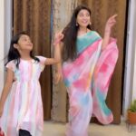 Papri Ghosh Instagram - For Jhumka saree, DM @myvastras Trending with my Janani kutty #trending #dance #saree #jhumka #reel