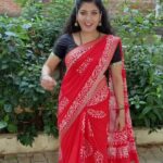 Papri Ghosh Instagram - Linen batik hand block print saree WhatsApp : 9020212345 #botiksarees #saree #myvastras #myvastrasmystyle #dipawali #collection Chennai, India