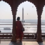 Parull Chaudhry Instagram - सब कुछ भूल कर यही के रह जाओगे दिल का एक टुकड़ा बनारस ही छोड़ आओगे। First outfit - Top, pants & shoes @westsidestores Second outfit @tara_c_tara #parullchaudhry #actor #influencer #contentcreator #parullians #explore #bhagyalakshmi #jofithaiwohhithai #traveller #vlogger #chaudhryonthego #fashion #fitness #beauty #lifestyle #fashionblogger #beautyblogger #yogini #fitnessmotivation #travel #saasbahuaurbetiyaan #parullkipaltan #banaras #instatravel Kashi Ganga Ghat