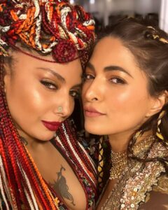 Parvathy Omanakuttan Instagram - Some people just make a place in your heart in an instant and just keep that place forever… this pataka is one of them …  And every time we meet it’s like fire meeting storm … UFFFF 🔥 Love you my D 😘😇❤️
Can’t wait to see you again soon ❤️