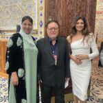Pooja Batra Instagram - So happy to be in #dushanbe #Tajikistan as a Special Guest with Hubby @nawwabshah ‘n’ @Umesh0608 & Hon Makhmadsaid Shokain for the 1st Tajikistan Film Festival #TojiSoman #TajikCinema @tojikfilm_official @tojikfilm Dushanbe, Tajikistan