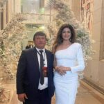Pooja Batra Instagram - So happy to be in #dushanbe #Tajikistan as a Special Guest with Hubby @nawwabshah ‘n’ @Umesh0608 & Hon Makhmadsaid Shokain for the 1st Tajikistan Film Festival #TojiSoman #TajikCinema @tojikfilm_official @tojikfilm Dushanbe, Tajikistan