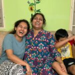 Pooja Ramachandran Instagram - In this journey called life we gather a few very special people along the way. They laugh with us, cry with us, support everything we do whether good or bad, don’t judge us for anything, stick to us through all times, fight with us and then make up too, help us when we really need it and just be there. This girl @meera_j_pillai is one such person I’ve put in my bag of most loved people in my world! These pictures show what it is to be there! 1. When I travelled for the first time after my pregnancy for my sisters wedding I needed her help and she was there. 2. When we met first time after a few years of not talking to each other. The joke was “when are you going to leave me next?“ 🤪 3. When I visited her home first time and met her son Anku. We are trying to be cool like him but all we can do is laugh. 4. When she released her first book “Maya and the sword of Gringak” 5. My first movie after my delivery. 3 months later. 6. My first baby shower which she arranged. 7. First time we brought Kiaan home she was there to help us. 8. First time I went to a restaurant after Kiaan was born. It must have been months since we went to a restaurant before this. And we would keep sending each other suggestions of new places we must visit. The list is long! :) 9. First class get together from our college days. We were the first to arrive in our hostel and that’s how we became friends. 10. My most special picture the first time she held Kiaan in her arms. Kiaan’s Meera mema who spoils him rotten. 🥰 I have so many more firsts with this girl but can post only 10 pictures 😁 Happy Birthday to my gorgeous, beautiful, kind hearted, ambitious, hard working, happy-go-lucky, always up for anything, responsible, fun and super simple girl friend! May your laughter always be the loudest in the room and May you always live your life to the fullest! God bless you and thank you for being my girl!