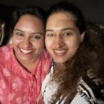 Pooja Ramachandran Instagram - In this journey called life we gather a few very special people along the way. They laugh with us, cry with us, support everything we do whether good or bad, don’t judge us for anything, stick to us through all times, fight with us and then make up too, help us when we really need it and just be there. This girl @meera_j_pillai is one such person I’ve put in my bag of most loved people in my world! These pictures show what it is to be there! 1. When I travelled for the first time after my pregnancy for my sisters wedding I needed her help and she was there. 2. When we met first time after a few years of not talking to each other. The joke was “when are you going to leave me next?“ 🤪 3. When I visited her home first time and met her son Anku. We are trying to be cool like him but all we can do is laugh. 4. When she released her first book “Maya and the sword of Gringak” 5. My first movie after my delivery. 3 months later. 6. My first baby shower which she arranged. 7. First time we brought Kiaan home she was there to help us. 8. First time I went to a restaurant after Kiaan was born. It must have been months since we went to a restaurant before this. And we would keep sending each other suggestions of new places we must visit. The list is long! :) 9. First class get together from our college days. We were the first to arrive in our hostel and that’s how we became friends. 10. My most special picture the first time she held Kiaan in her arms. Kiaan’s Meera mema who spoils him rotten. 🥰 I have so many more firsts with this girl but can post only 10 pictures 😁 Happy Birthday to my gorgeous, beautiful, kind hearted, ambitious, hard working, happy-go-lucky, always up for anything, responsible, fun and super simple girl friend! May your laughter always be the loudest in the room and May you always live your life to the fullest! God bless you and thank you for being my girl!