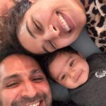 Pooja Ramachandran Instagram - From Sundays with Bae @pooja_ramachandran to sundays with our baby @kiaankokken . ##lafamilia #wearefamily #family #familytime #familytimeisthebesttime Chennai, India