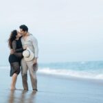 Pooja Ramachandran Instagram - Could I have this kiss 💋 forever ♾️ Photography @zerogravityphotography MUA @mua_vijisharath PR @uthrauv #beachlovers #vitaminsea #oceanlover #beachphotography Sheraton Grand Chennai Resort & Spa