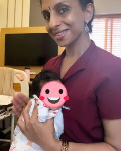 Pooja Ramachandran Instagram - Now that baby is in some sort of a routine it gives me time to reflect on the last few most special days of my life!! 👶🏼♥️

I have known Dr Priya @arrowin1112 for almost 16 years now.. it’s not like we were in touch but when it came time for me to decide on a gynocologist for my pregnancy her name just came to my head and I knew she’s the one who I want on this journey. Boy! Was is the best decision of my life! I knew I was in the safest hands! She’s one of the leading gynaecologists/obstetrician in our city and @gghospital is known for their successful pregnancy stories! 

Dr Priya made me feel so good EVERY single visit! Her warm smile, her comforting words and her gorgeous self. With every scan I would wait to hear her words “it all looks good! Baby is doing great”! She and her right hand Dr Vijaya were literally such awesome people to surround yourself with at that stage. 

Our delivery was stuff made of dreams thanks to Dr Priya. @highonkokken and me got everything the way we wanted and I can’t believe how it all came together! Thank you Priya for THIS LIFETIME EXPERIENCE and I will forever count you as one of my blessings! 🤗♥️🥰

Some pictures of our journey with her and Dr Vijaya! 

#pregnancyjourney #mygynecologist #indianpregnantwomen #birthing #deliverystories #chennai #gghospital #kiaankokken #ourbabyboy