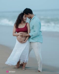 Pooja Ramachandran Instagram - And just like that 9 months have passed. And I’ve made the best memories and lived these 9 months looking forward as always to a world so new! Keeping every frame as a memory that I will cherish forever! Shot by @zerogravityphotography MUA @mua_vijisharath PR @uthrauv #maternityshoot #maternityphotography #maternityfashion #pregnancyphotoshoot #pregnancydiary #pregnancyjourney #lifeinsideofme #mybaby #blessedandgrateful #homestretch #indianpregnantmom #pregnantbelly #beachside #beachgirl Sheraton Grand Chennai Resort & Spa