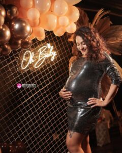 Pooja Ramachandran Instagram - Twinkle twinkle little star, 
Do you know how loved you are! 

Photography : @zerogravityphotography @toddlersbyzerogravity 
Decor : @vermiliondecors 
PR : @uthrauv 
Location : @blackorchidchn 

#awaitingmylittleone #momtobe #babyshower #birthday