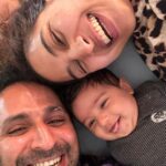 Pooja Ramachandran Instagram - From Sundays with Bae @pooja_ramachandran to sundays with our baby @kiaankokken . ##lafamilia #wearefamily #family #familytime #familytimeisthebesttime Chennai, India