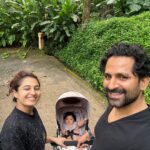 Pooja Ramachandran Instagram - Back to @pooja_ramachandran and my very special place @ayatana.resorts - Our home away from home, with our boy @kiaankokken #wildkarnataka #ayatanacoorg #ayatanaresort #naturelovers #innaturefeelinggreat Ayatana Resort
