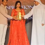 Poonam Dubey Instagram - Thank you so much @tridenteventsandmedia for awarding me with title of “most gorgeous actress of bhojpuri film industry “ It was honoured to be part of #globalinspirationalawardsandfashionshow Special thanks to @disha_d_kakran shivkakranofficial Thank you so much my partner and choreographer @m.k__gupta_joy 🥰🥰 . . . Style by @vidyamourya096 ❤️ Makeup hair by @snehalataarora ❤️ #poonamdubey Mumbai, Maharashtra