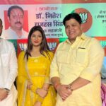 Poonam Dubey Instagram - Chhathh Pooja function Thanks to @madhuvendrarai bhaiya 🙏 #Throwback #jaichhathimaiya🙏 #mumbai #bihar #sangam #poonamdubey Kurla Mumbai
