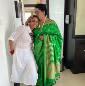 Poornima Indrajith Instagram - Happy Birthday Amma . 
Stay healthy and happy
wise and witty for ever ♥️🧿