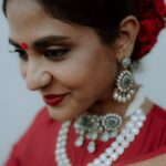 Poornima Indrajith Instagram - ♥️ Jewellery; @pureallure.in Make up : @reshmu__ Hair : @rethikarijo Pics : @reth_gvr_cinematographer Retouching: @binoy_devassy_photography