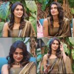 Poornima Ravi Instagram - Photodump from weekend episodes 🤍❤️🫰🏼 Costumes - @sindira_by_swethaindiran