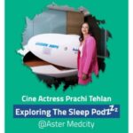 Prachi Tehlan Instagram - "Cine Actress Prachi Tehlan Exploring The Sleep Pod 💤 At Aster Medcity" To know more, ☎ 8111998098 #PrachiTehlan #AsterMedcity #SleepPodExploration #sleeppod #Qualityrest See less
