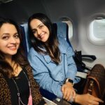 Prachi Tehlan Instagram – Met this adorable @bhavzmenon in the flight recently. Other than being extremely humble she is also outspoken, charming and beautiful. 

Lovely meeting you ❤️

Cheers to new friendship 🙌🏻

#flightmoments #kochi #prachikatehlan #bhavnamenon Kochi, India