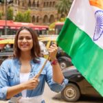 Prachi Tehlan Instagram - Behind the scenes of #harghartiranga campaign 🇮🇳 #BTS #trueindian #loveindia #indianflag #respect #tricolors CST Mumbai