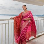Prachi Tehlan Instagram - ✨My Festive season began with @kochimarriott feeling all vibrant and Colorful ✨ Styled By: @rishu812 Wearing: @rckc.aurum MUAH: @makeup_by_shibinantony Captured By: @ebin_jozef_antoni @manishmalhotra05 x @kochimarriott x @marriottbonvoy #DiwaliWithMarriott #KochiMarriott #MarriottBonvoy #diwalivibes #kochi #sareelove Marine Drive, Cochin, Kerala