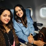 Prachi Tehlan Instagram – Met this adorable @bhavzmenon in the flight recently. Other than being extremely humble she is also outspoken, charming and beautiful. 

Lovely meeting you ❤️

Cheers to new friendship 🙌🏻

#flightmoments #kochi #prachikatehlan #bhavnamenon Kochi, India