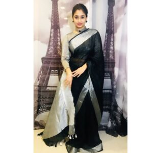Priyaa Lal Instagram - Happy Diwali ✨

#happydiwali #festivewear #diwali #2021 #festival #vibes #celebration #black #saree #indian #sareelove #wednesday