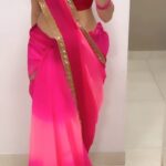 Priyanka KD Instagram - Pinky saree …. #reels #reelsvideo #reelitfeelit #reelkarofeelkaro #smile #life #priyankakholgade