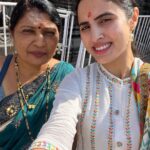 Priyanka KD Instagram - After Kedarnath 7th Jyotirlinga completed with My Mom ❤️… this Temple very special for me bcoz this jyotirling Temple is near to My Nani’s house , don’t miss the end …. Har Har Mahadev #harharmahadev #harharmahadevॐ #aundhanagnath #nagnath #temple #nageshwar #shivji #om #omnamahshivaya #shankar #jyotirling #shriaundhanagnath🕉️🙇 #priyankakholgade आठवे ज्योतिर्लिंग श्री औंढा नागनाथ