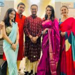 Priyanka Mondal Instagram - মহা নবমীর রাত সবাইকে জানাই শুভ বিজয়া দশমীর আন্তরিক শুভেচ্ছা ও অভিনন্দন 🙏🏻 #pujo2023 Saree from @nallisilksarees