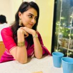 Priyanka Mondal Instagram - মহা নবমীর রাত সবাইকে জানাই শুভ বিজয়া দশমীর আন্তরিক শুভেচ্ছা ও অভিনন্দন 🙏🏻 #pujo2023 Saree from @nallisilksarees
