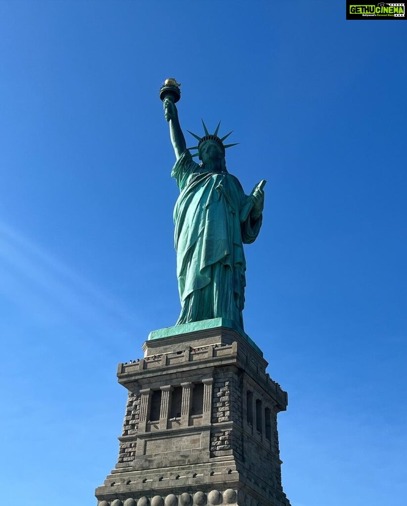 Priyanka Nair Instagram - Statue of liberty 🗽 #newyork #statueofliberty #priyankanair #usa