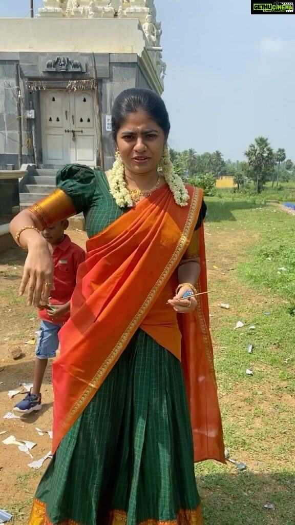 Priyankha Masthani Instagram - யாரெல்லாம் இப்படி ராக்கெட் விடுவிங்க😅 Omalur, Salem district.