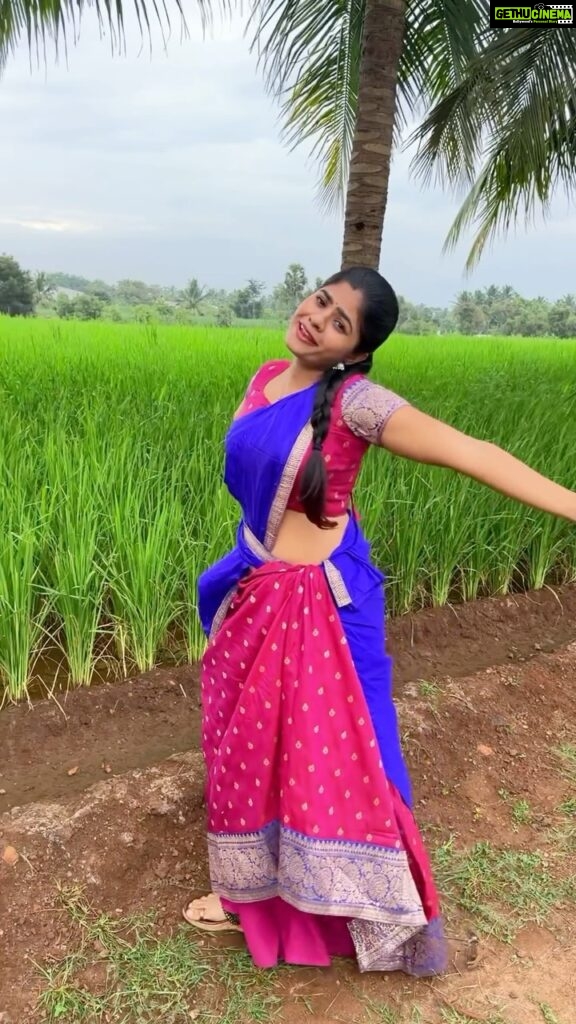 Priyankha Masthani Instagram - மாமனே உன்னை தாங்காம…மத்தியில் சோறும் பொங்காம… Omalur, Salem district.