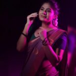 Priyankha Masthani Instagram – Stay golden🤍
Pc:- @ajay_clickers___photography_ 
Saree- @fashistorez Omalur, Salem district.