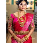 Priyankha Masthani Instagram - @vscoralslm Vs Coral - Traditional and Boutique jewellery at Namma Salem. Witness the never seen before wide range of collections at your convenient budget. Be our guest and feel the luxury... Jewellery:- @vscoralslm Pc:- @pixarque Makeover:- @rashi__makeupartist Omalur, Salem district.